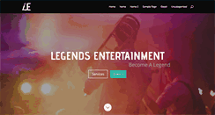 Desktop Screenshot of legendsentertainment.net